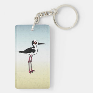 Birdorable White-Backback Stilt