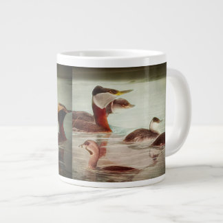 Birds 1917 No 1 Grebes Jumbo Coffee Mug Mugg