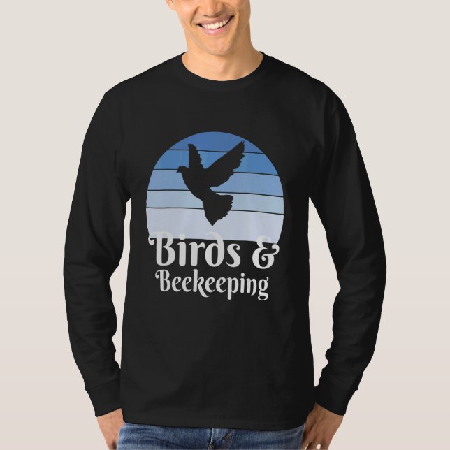 Birds And Beekeeping T Shirt (Framsida)