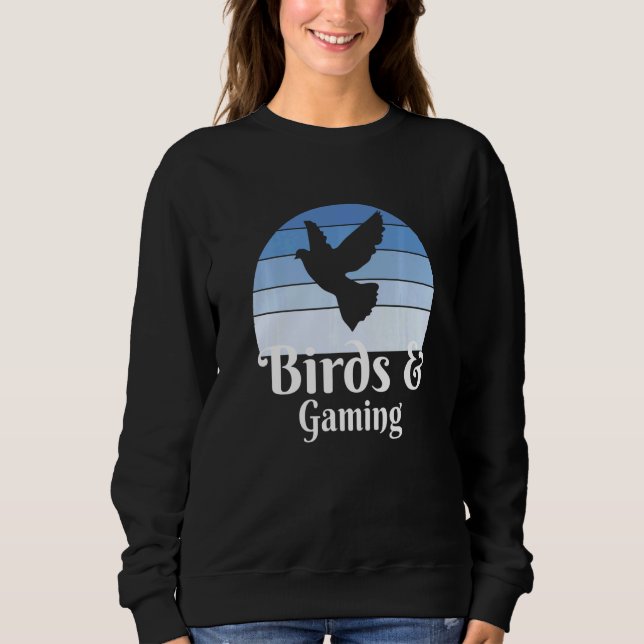 Birds And Gaming   T Shirt (Framsida)