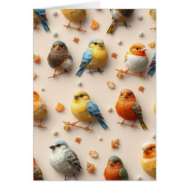 Birds Hälsningskort