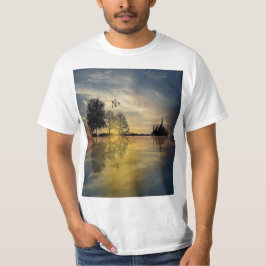 Birds Nature Scene Manar-Shirt - Wildlife Älskare T Shirt