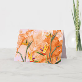 Birds of Paradise in Bloom Tack Kort