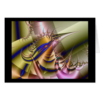 Birds Öga Hälsningskort