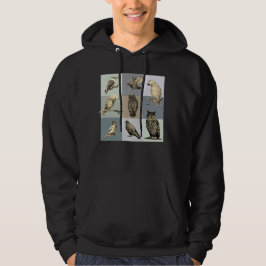 BIRDS, parrots, uggla, duvor, kookaburra Hoodie