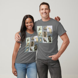 BIRDS, parrots, uggla, duvor, kookaburra T Shirt