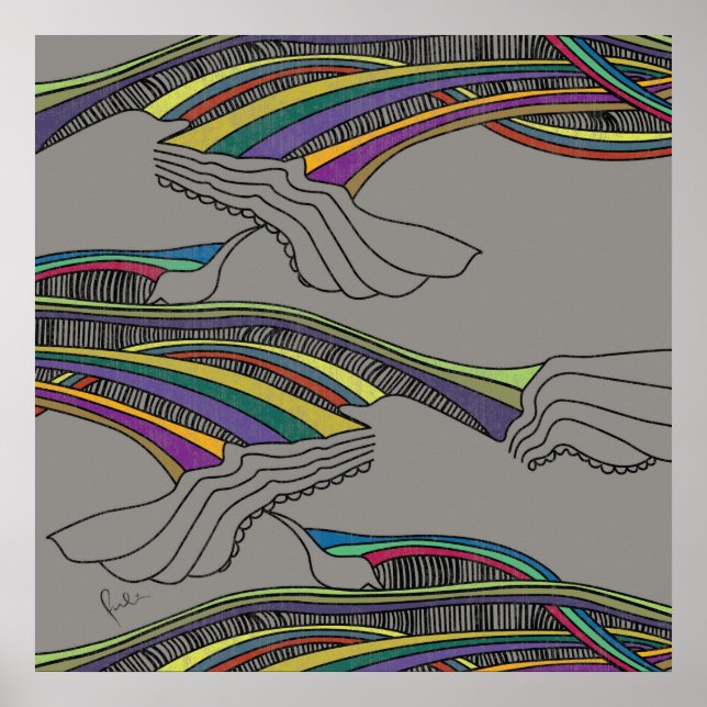 BIRDS POSTER (Framsidan)