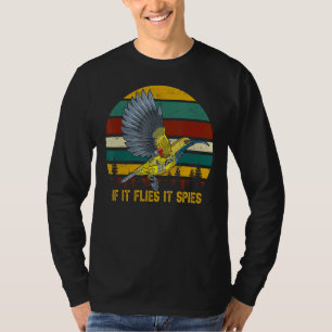 Birds Spie Conspiracy Joke Memc Surveillance Manar T Shirt