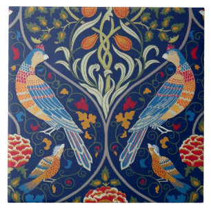Birds, William Morris Kakelplatta