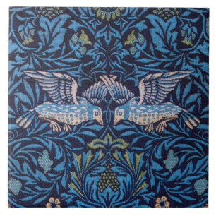 Birds, William Morris Kakelplatta