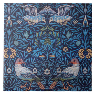 Birds, William Morris Kakelplatta