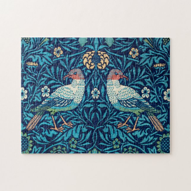 Birds, William Morris Pussel (Horisontell)