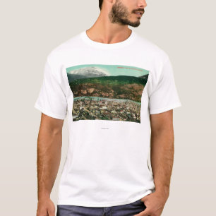 Birdseye beskådar av Skagway, AlaskaSkagway, AK T Shirt