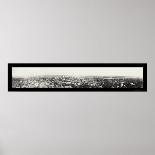 Birdseye St Paul MN Photo 1915 Poster (Framsidan)