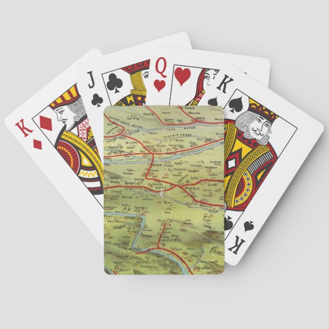 Birdseyes beskådar Great Plains Casinokort (Baksidan)