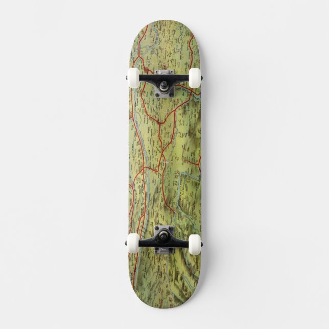 Birdseyes beskådar Great Plains Old School Skateboard Bräda 18 Cm (Framsida)