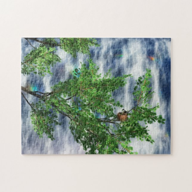 Birdsnest Falls Puzzle Pussel (Horisontell)