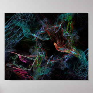 Birdsong (10x8) poster