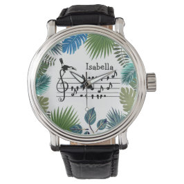 Birdsong Toucan gående med fågelvilt i anpassadet Armbandsur