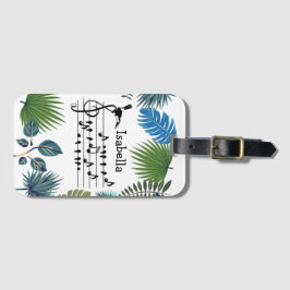 Birdsong Toucan gående med fågelvilt i anpassadet Bagagebricka