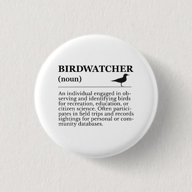 Birdwatcher Definition Observation Identification Knapp (Framsida)