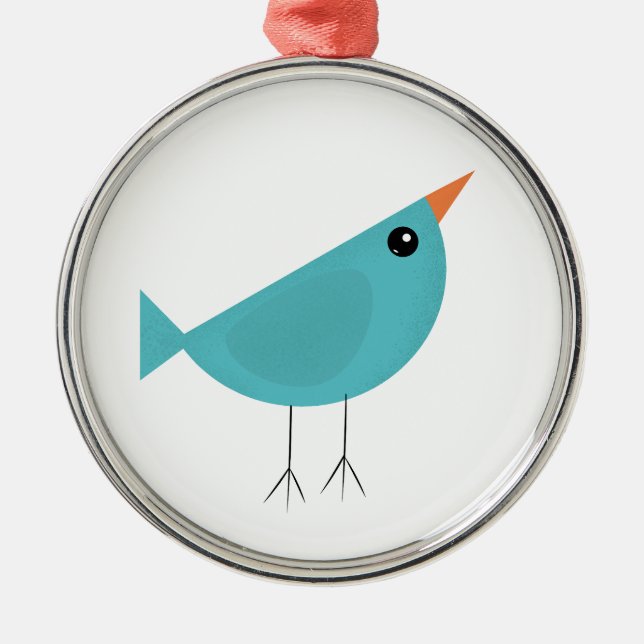 Birdy Julgransprydnad Metall (Framsidan)