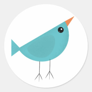 Birdy Runt Klistermärke
