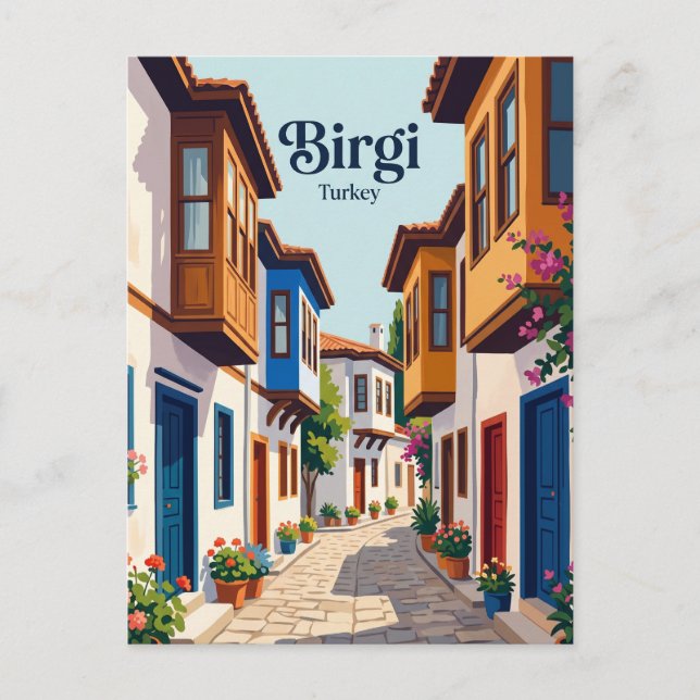 Birgi Turkiet Vykort (Framsida)