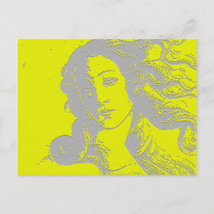 Birh of Venus, Goddess, Alternative Vykort