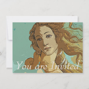 Birh of Venus, Goddess Inbjudningar