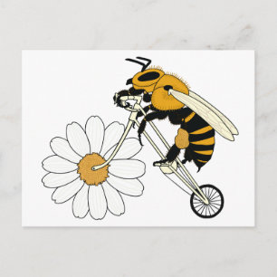 Biridningcykeln med blomman rullar vykort