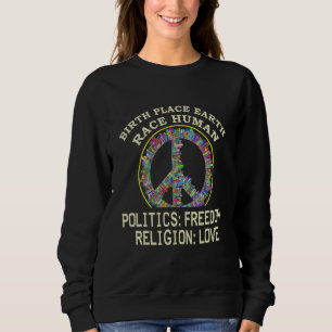 Birkeland Earth Tävling Human Politik Kärlek T Shirt