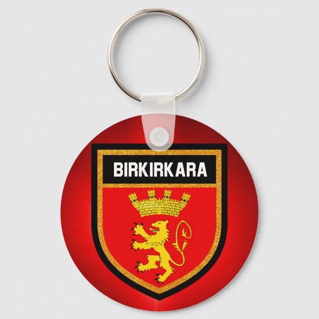Birkirkara Flagga Nyckelring (Framsida)