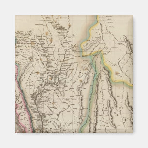 Birmah, Anam, Siam, Thailand Magnet