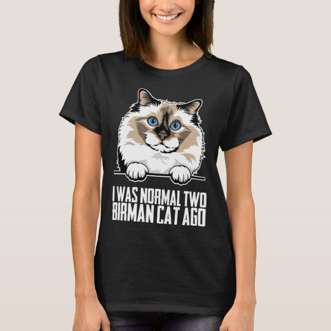 Birman  Birman katt  Birman mamma  2 T Shirt (Framsida)