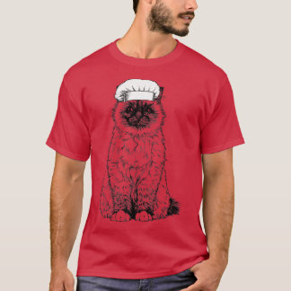 Birman Cat Cook Chef Funny Cooking T Shirt