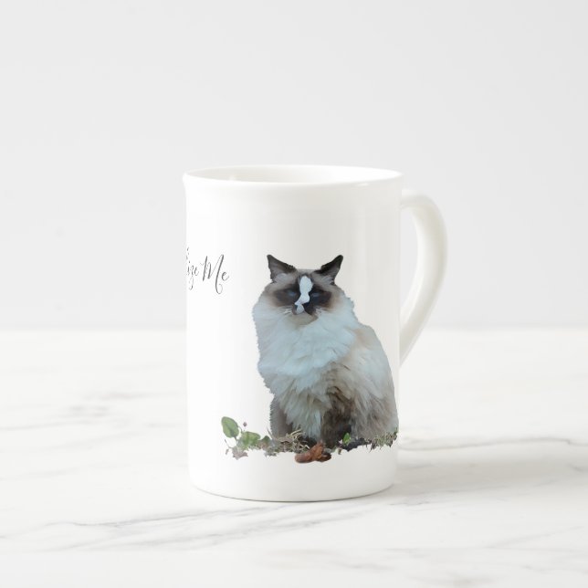 Birman Cat Mugg Benporslin Mugg (Framsida höger)