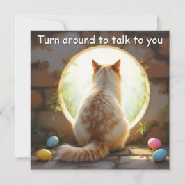 Birman Cat - Påsk Helgdag Card Julkort