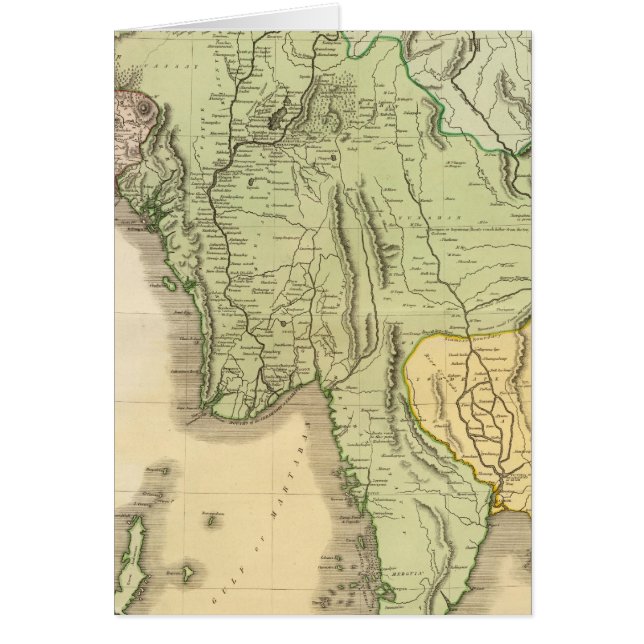 Birman Empire Hälsningskort (Framsidan)