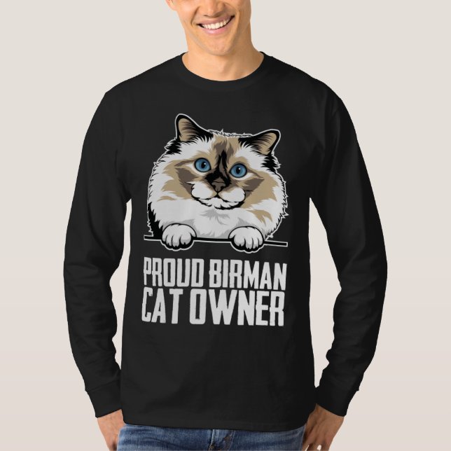 Birman kattunge  Birman mamma  Birman pappa  5 T Shirt (Framsida)