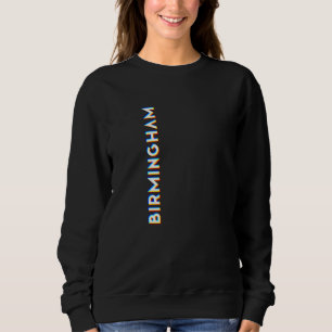 Birmingham Alabama CMYK Glitch Type T Shirt