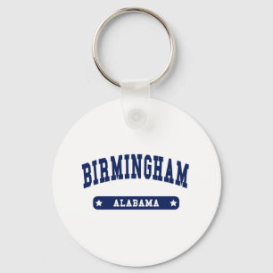Birmingham Alabama College Stil t shirts Nyckelring