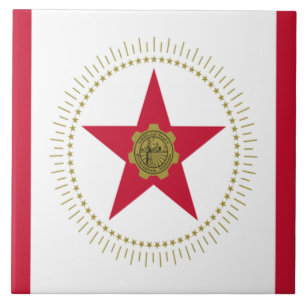 Birmingham (Alabama), flagga Kakelplatta