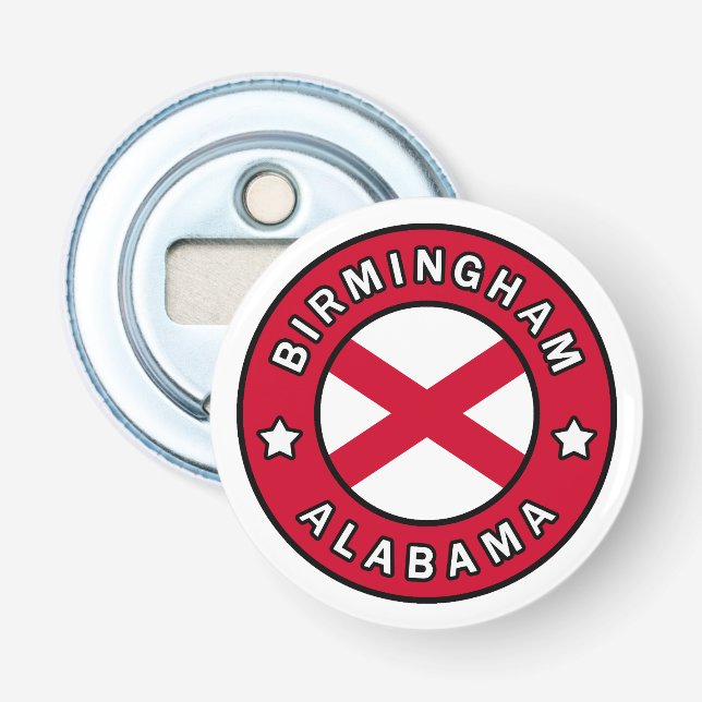 Birmingham Alabama Flasköppnare (Framsidan)