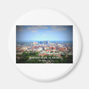 Birmingham Alabama horisont Magnet