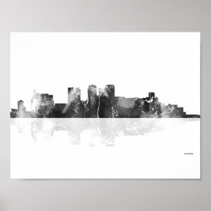 Birmingham Alabama horisont Poster