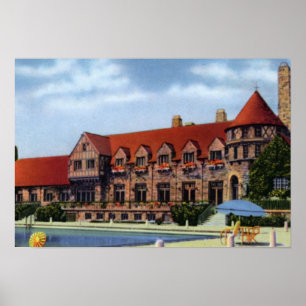 Birmingham Alabama klubbhus Poster