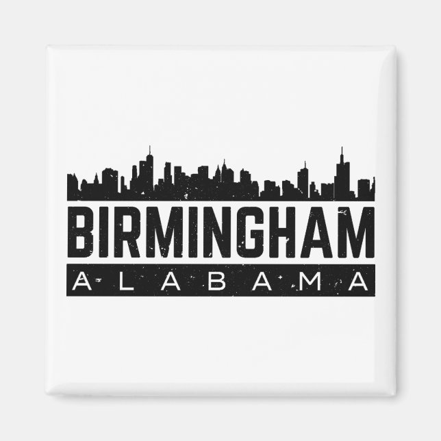 Birmingham Alabama Magnet (Framsidan)