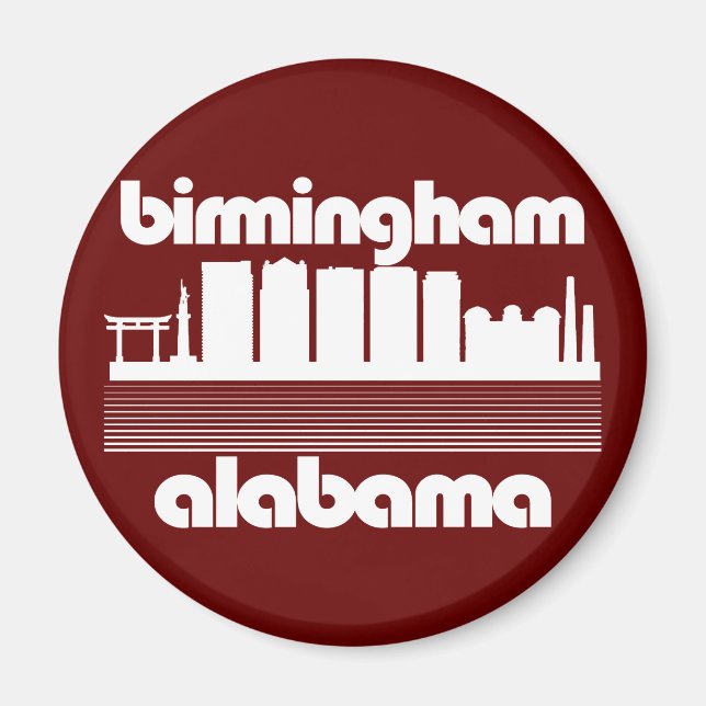 Birmingham,Alabama Magnet (Framsidan)
