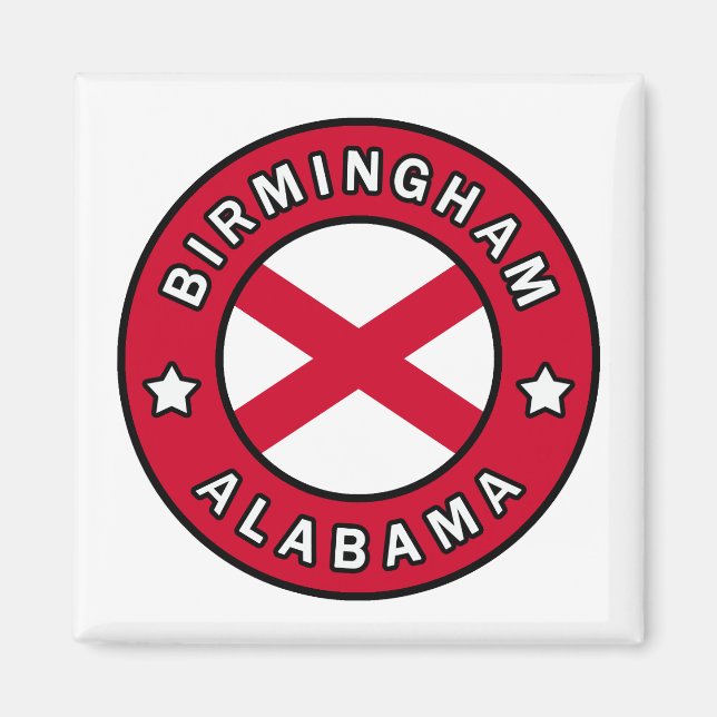 Birmingham Alabama Magnet (Framsidan)